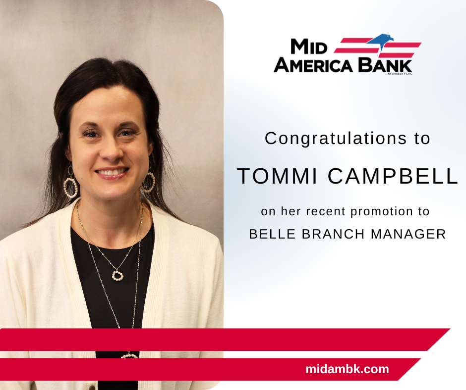 Campbell Promoted to Belle Branch Manager